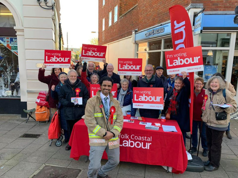 Cameron meets Labour supporters in Woodbridge
